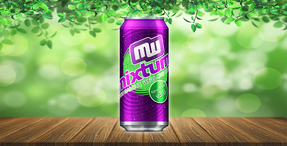 Mixtum can, energy drink